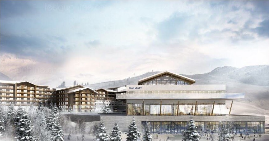 Cap2i is supporting Club Med in the construction of its future village of La Rosière.